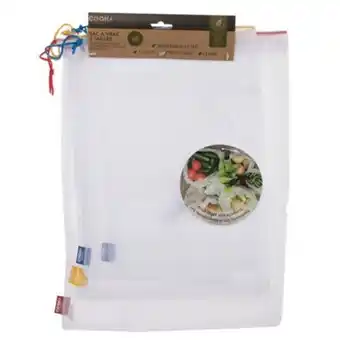 Stokomani 6 sacs à vrac réutilisables offre