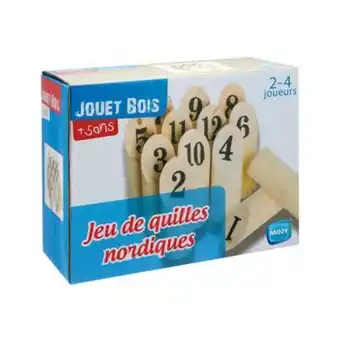 Stokomani Jeu de quilles nordiques en bois offre
