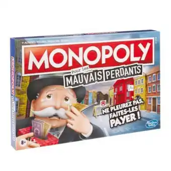 Stokomani Monopoly mauvais perdant offre
