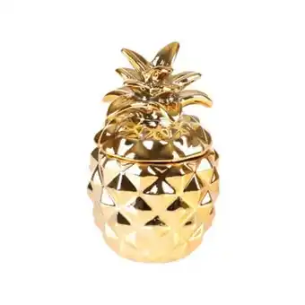 Stokomani Bougie ananas + couvercle offre