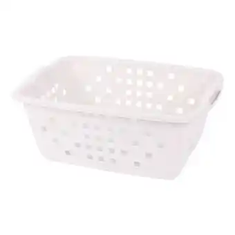Stokomani Panier à linge blanc offre