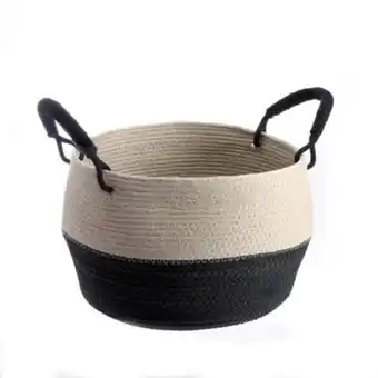 Stokomani Panier à corde 30x21cm offre