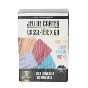Stokomani Jeu de cartes casse-tête offre