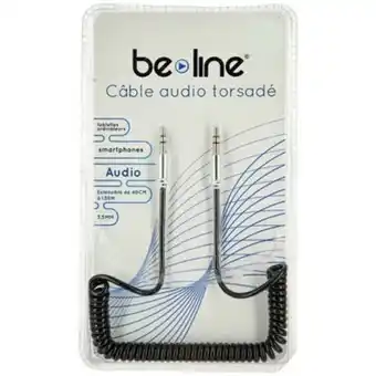 Stokomani Câble audio jack torsadé offre