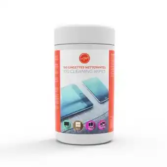 Stokomani 100 lingettes nettoyantes pour écrans offre