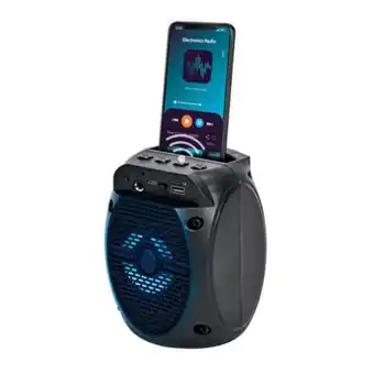 Enceinte lumineuse karaoké + micro