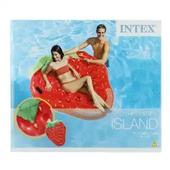 Stokomani Matelas gonflable fraise offre