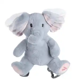 Stokomani Sac à dos peluche éléphant offre