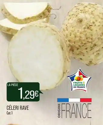 Match Céleri Rave offre