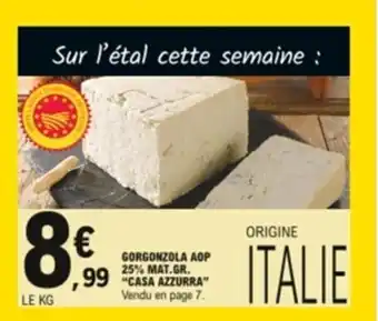 E.Leclerc Gorgonzola AOP 25% mat. gr. offre