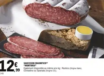 E.Leclerc Saucisson magnifico offre
