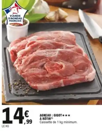 E.Leclerc Agneau : gigot offre