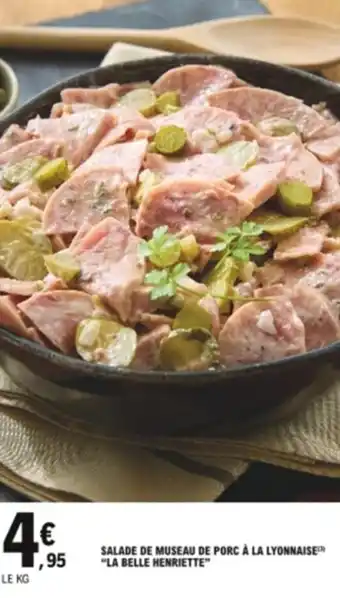 E.Leclerc Salade de museau de porc offre