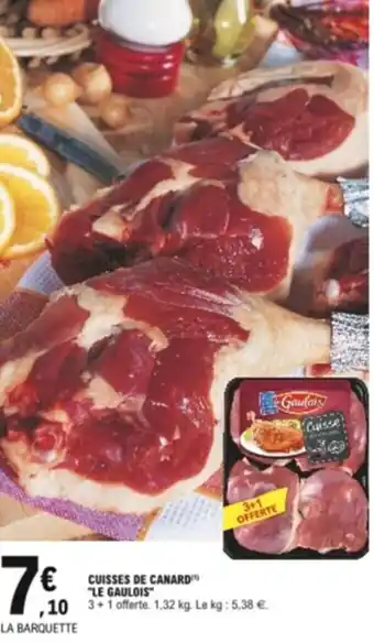 E.Leclerc Cuisses de canard offre