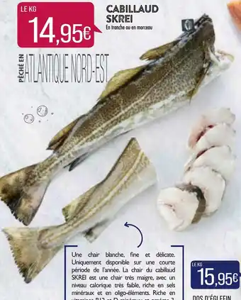 Match Cabillaud Skrei offre