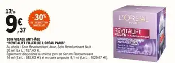 E.Leclerc Soin visage anti-âge offre