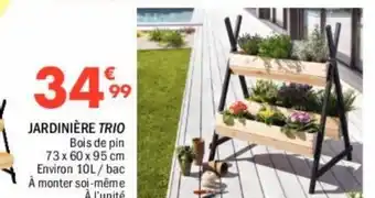 Jardinière trio
