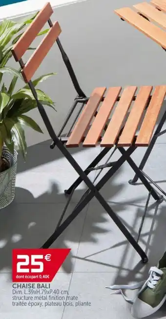 Gifi Chaise bali offre