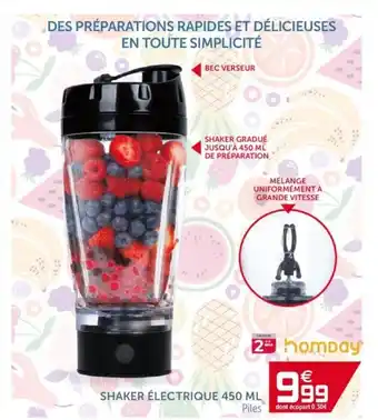 Gifi Shaker électrique offre