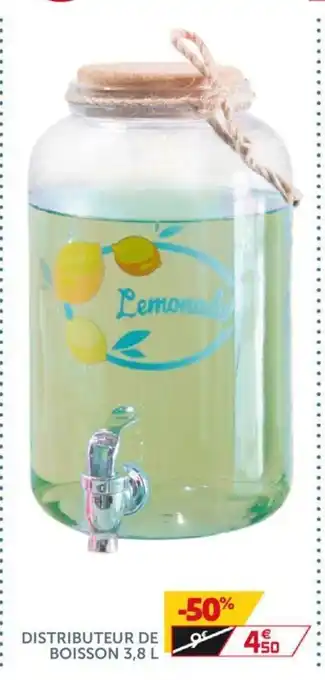Gifi Distributeur de boisson 3.8 L offre