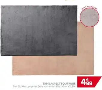 Tapis aspect fourrure