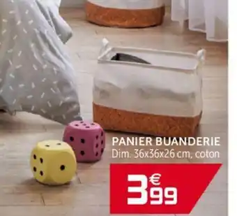 Gifi Panier buanderie offre