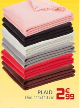 Gifi Plaid offre
