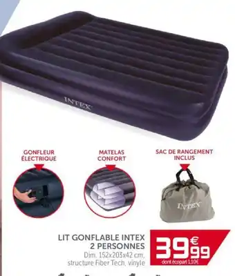 Gifi Lit 2 gonflable intex 2 personnes offre