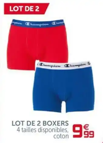 GiFi Lot de 2 Boxers offre