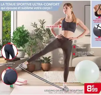 Gifi Legging galbant et sculptant offre
