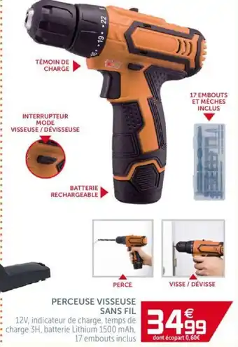 Perceuse visseuse sans fil