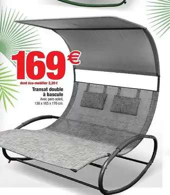 Bazarland Transat Double à Bascule offre