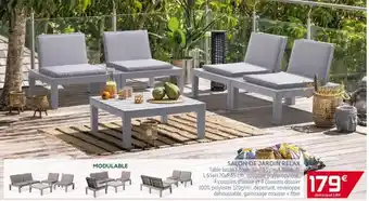 Gifi Salon de jardin relax offre