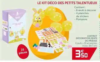 Coffret décoration Œufs de paques