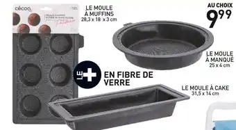 Stokomani Le moule à muffins ou le moule à manqué ou le moule à cake offre