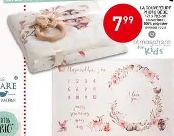 Stokomani Atmosphera la couverture photo bébé offre