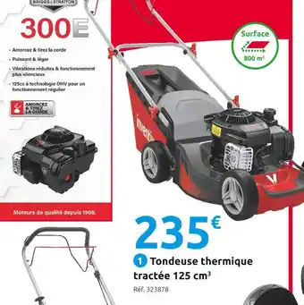 Mr Bricolage Inventiv tondeuse thermique tractée t3041tb offre