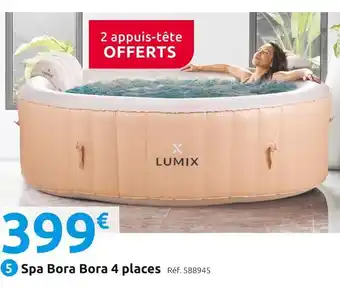 Mr Bricolage Spa bora bora 4 places offre