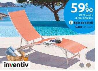 Mr Bricolage Inventiv bain de soleil caro offre