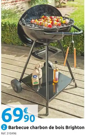 Mr Bricolage Barbecue charbon de bois brighton offre
