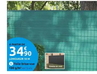 Toile brise-vue 180 g/mÂČ