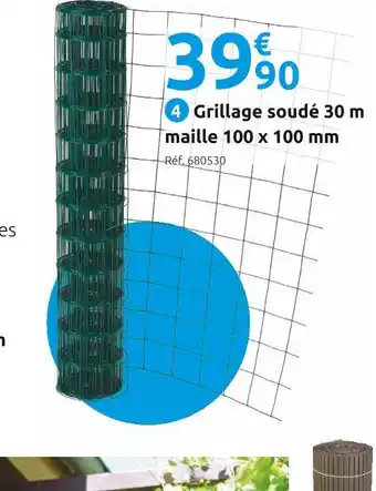 Mr Bricolage Grillage soudé offre