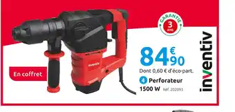 Mr Bricolage Inventiv perforateur 1500 w offre