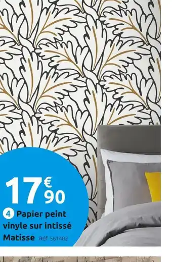 Mr Bricolage Papier peint vinyle sur intissé matisse offre