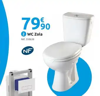 Mr Bricolage Wc zola offre