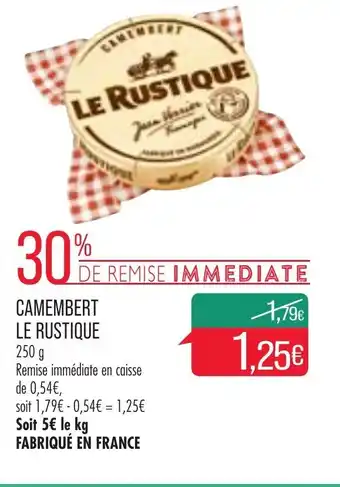 Match Camembert LE Rustique offre