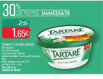 Match Fromage à Tartiner Tartare offre