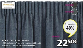 JYSK Rideau Occultant aldra offre