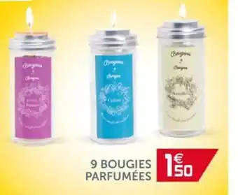 Gifi 9 Bougies Parfumées offre
