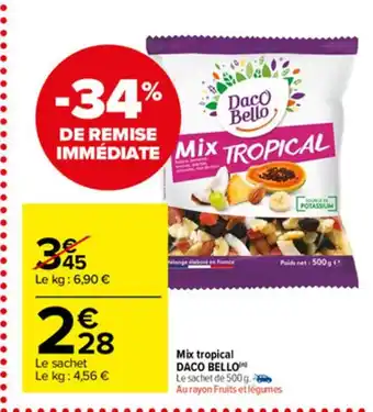 Carrefour Market Mix Tropical offre